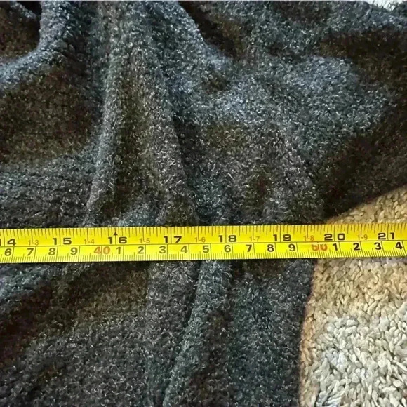 Barefoot Dreams open cardigan sweater Cozy Chic Lite XS Small gray loungewear - Picture 10 of 15